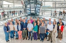 Grüne aus dem Kreis Borken besuchen Bundestag
